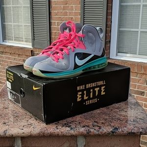 Nike LeBron 9 Elite South Beach Size 12